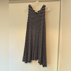 Stretchy tank striped dress